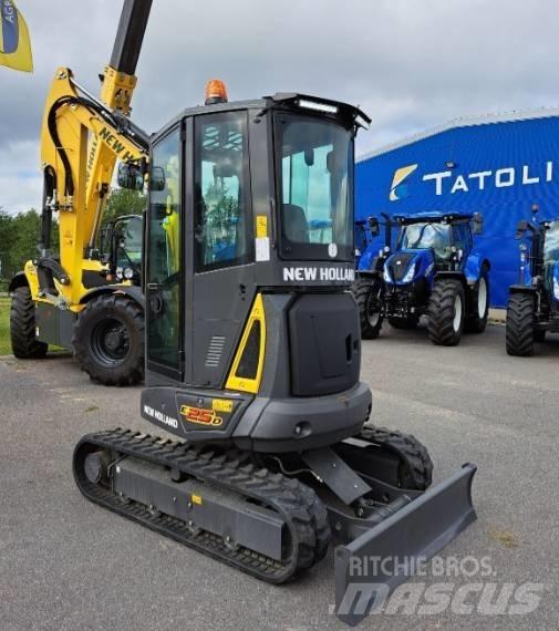 New Holland E25D Mini rýpadla < 7t