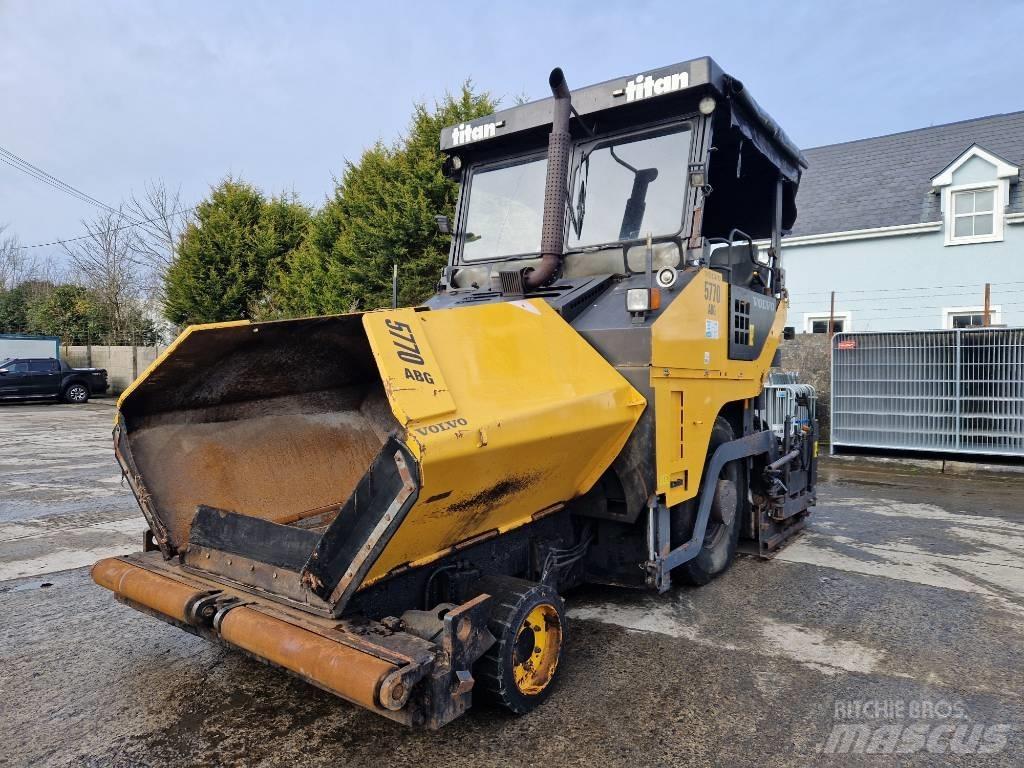 Volvo ABG Titan 5770 Finišery