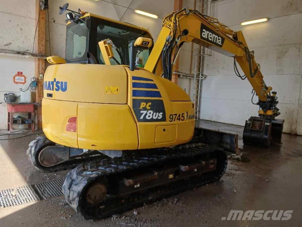 Komatsu PC78US-10 Midi rýpadla 7t - 12t