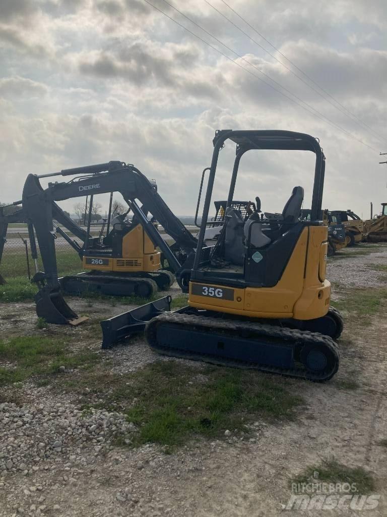 John Deere 35 G Pásová rýpadla