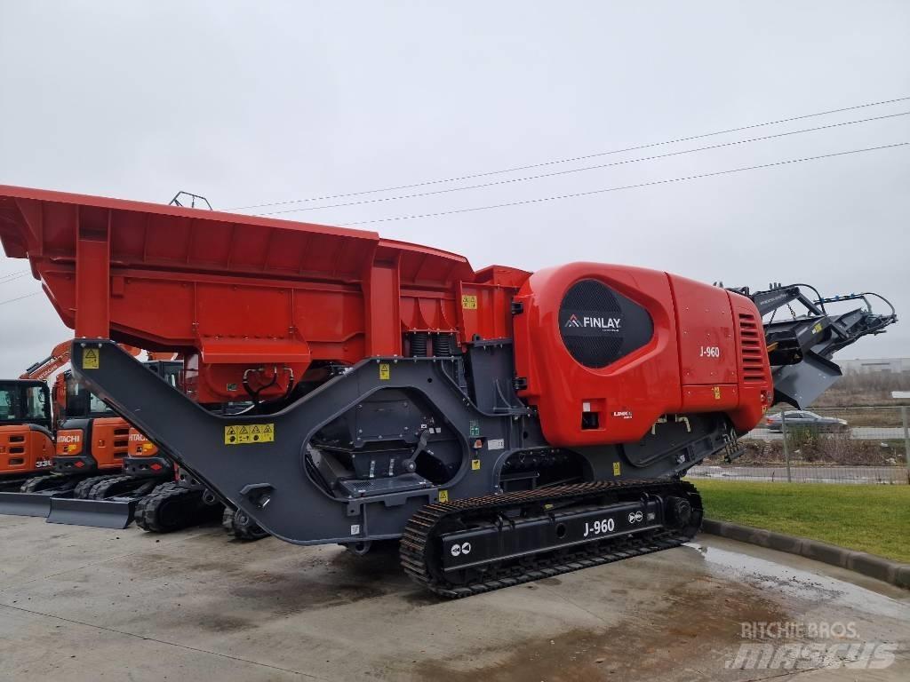 Terex Finlay J960 Mobilní drtiče