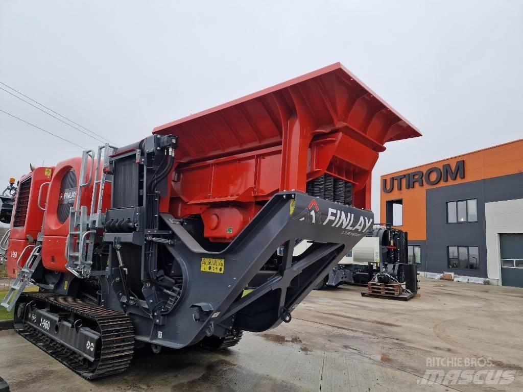 Terex Finlay J960 Mobilní drtiče