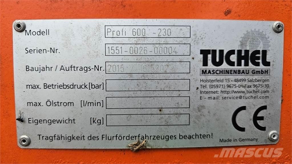 Tuchel Profi 230 Zametací stroje