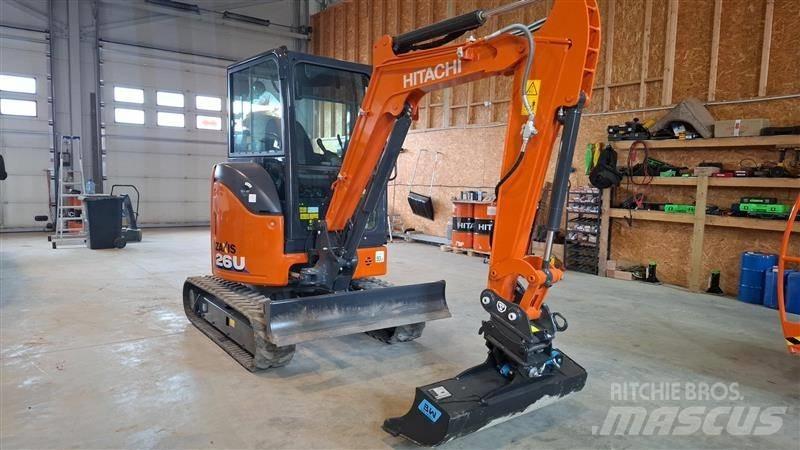 Hitachi ZX 26 U-6 Mini rýpadla < 7t