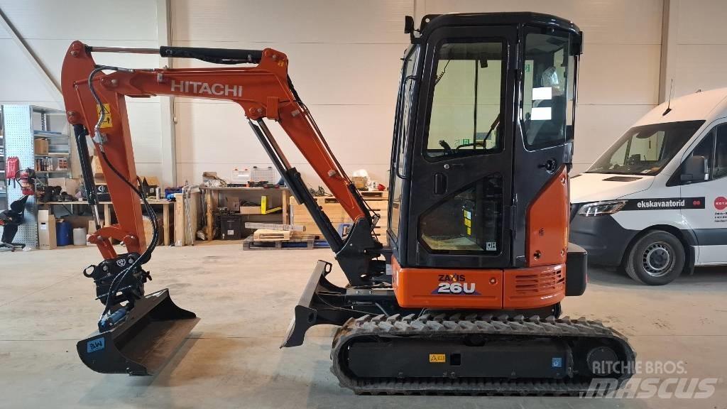 Hitachi ZX 26 U-6 Mini rýpadla < 7t