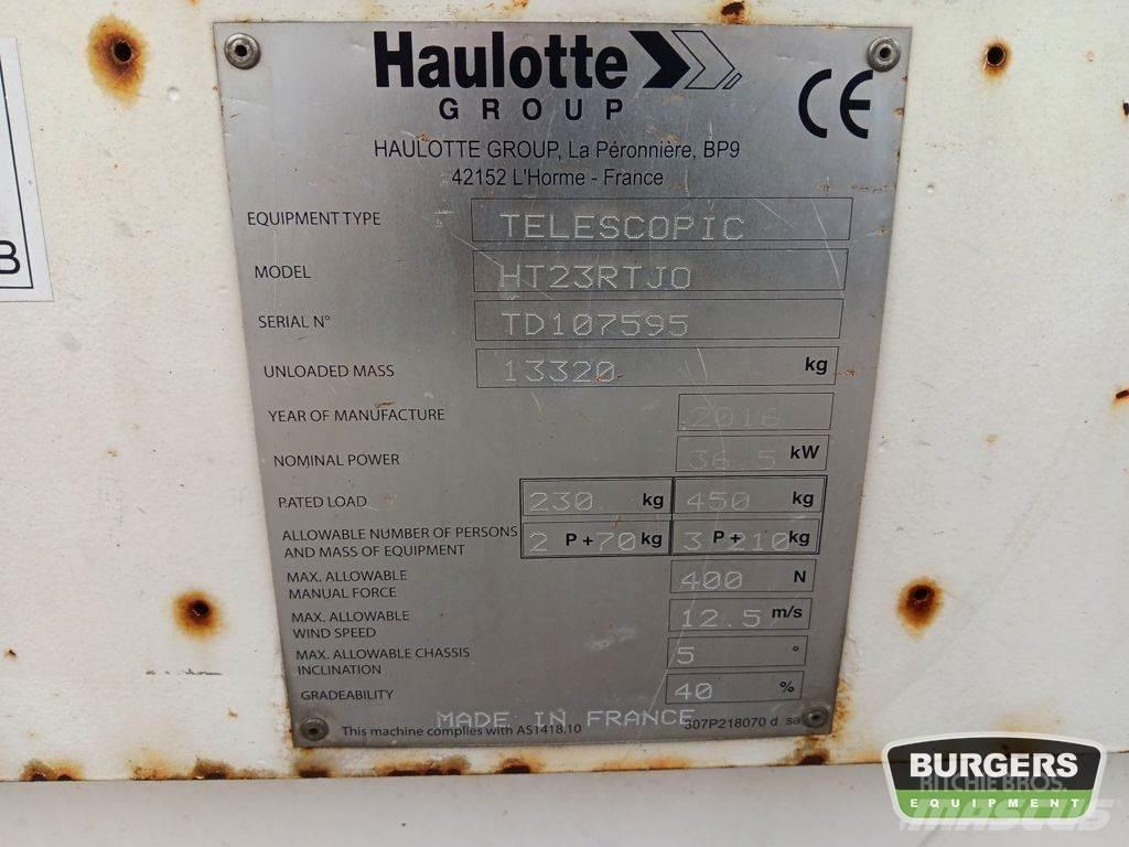 Haulotte HT23RTJO Teleskopické plošiny