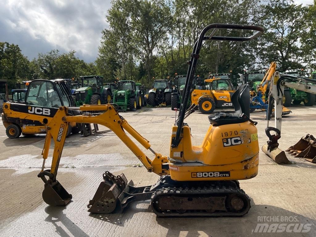 JCB 8008 CTS Mini rýpadla < 7t
