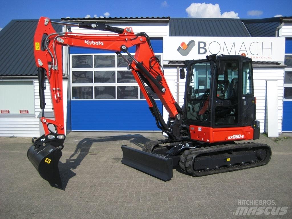 Kubota KX060-5 VA Midi rýpadla 7t - 12t