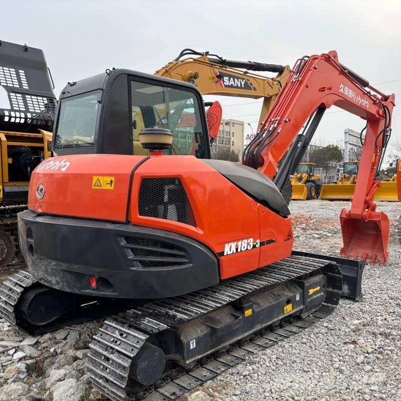 Kubota KX 183 Pásová rýpadla