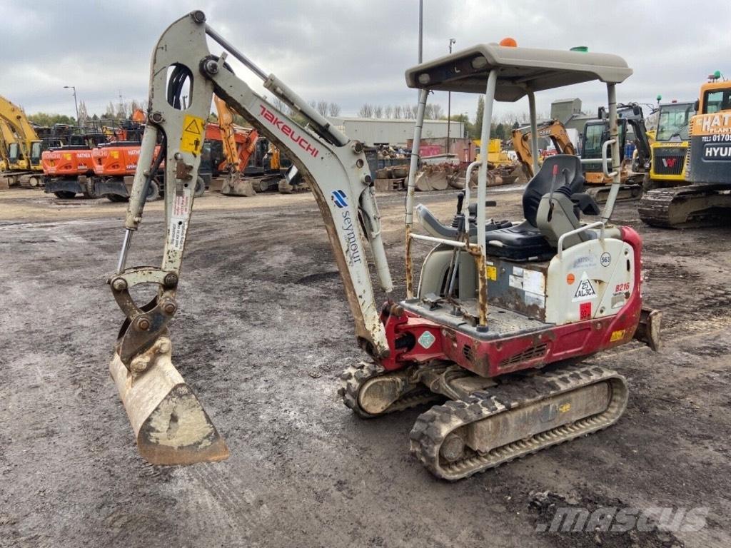 Takeuchi TB 216 Mini rýpadla < 7t