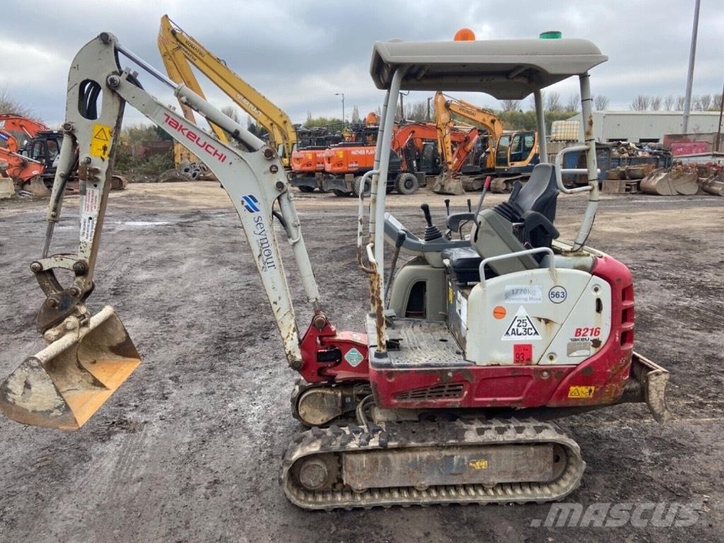 Takeuchi TB 216 Mini rýpadla < 7t
