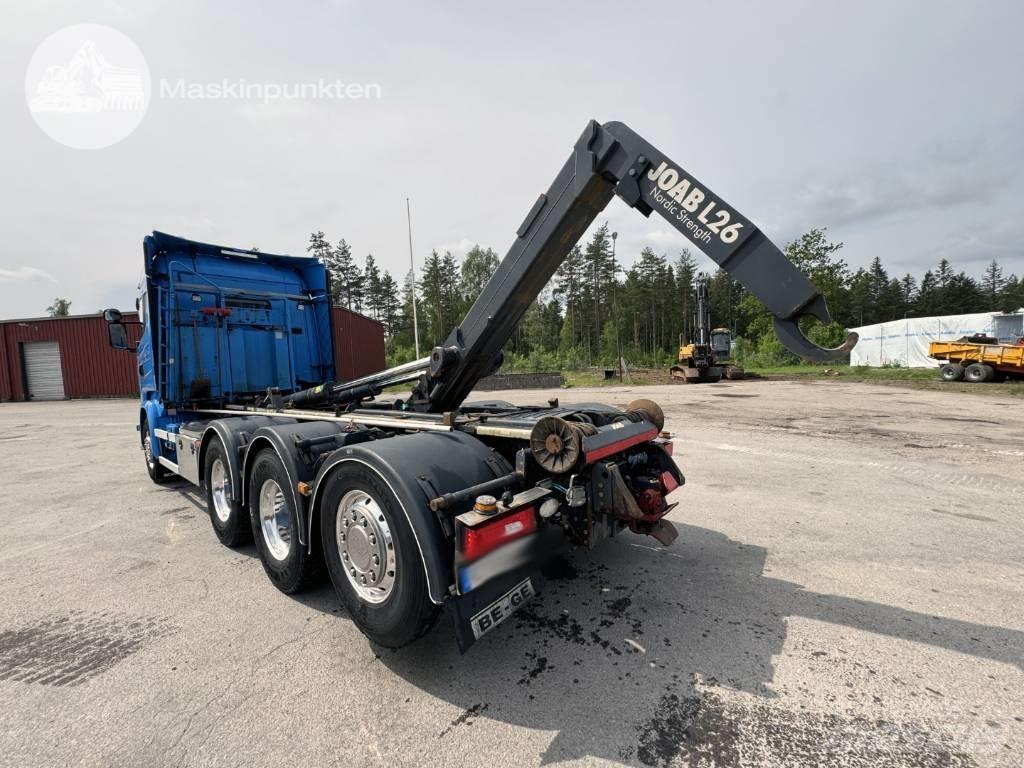 Scania R 490 LB Hákový nosič kontejnerů