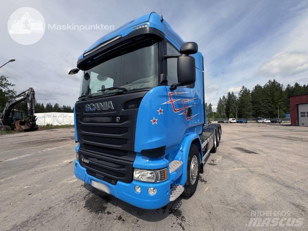 Scania R 490 LB Hákový nosič kontejnerů
