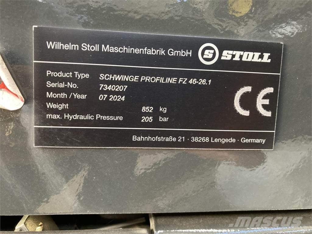 Stoll FZ 46-26.1 Čelní nakladače a rypadla