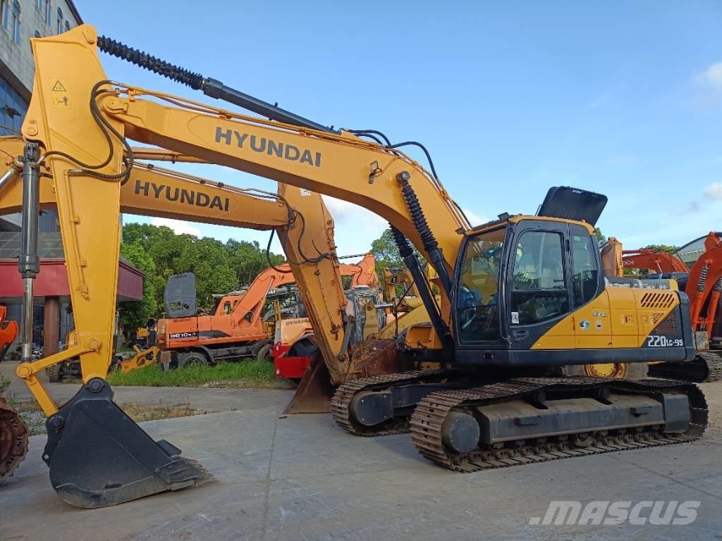 Hyundai R220LC-9S Pásová rýpadla