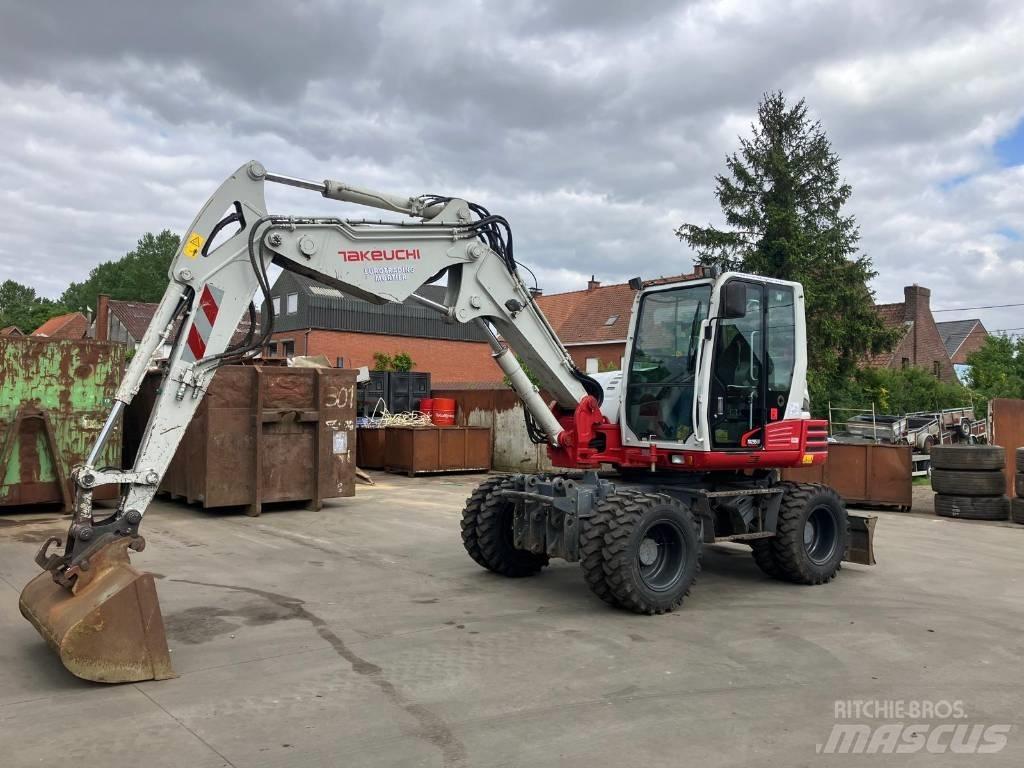 Takeuchi TB 295 W Kolová rýpadla