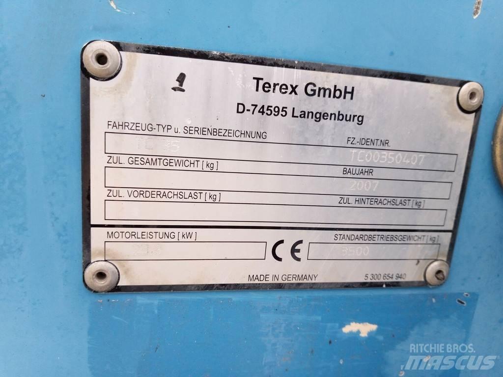 Terex TC35 Mini rýpadla < 7t