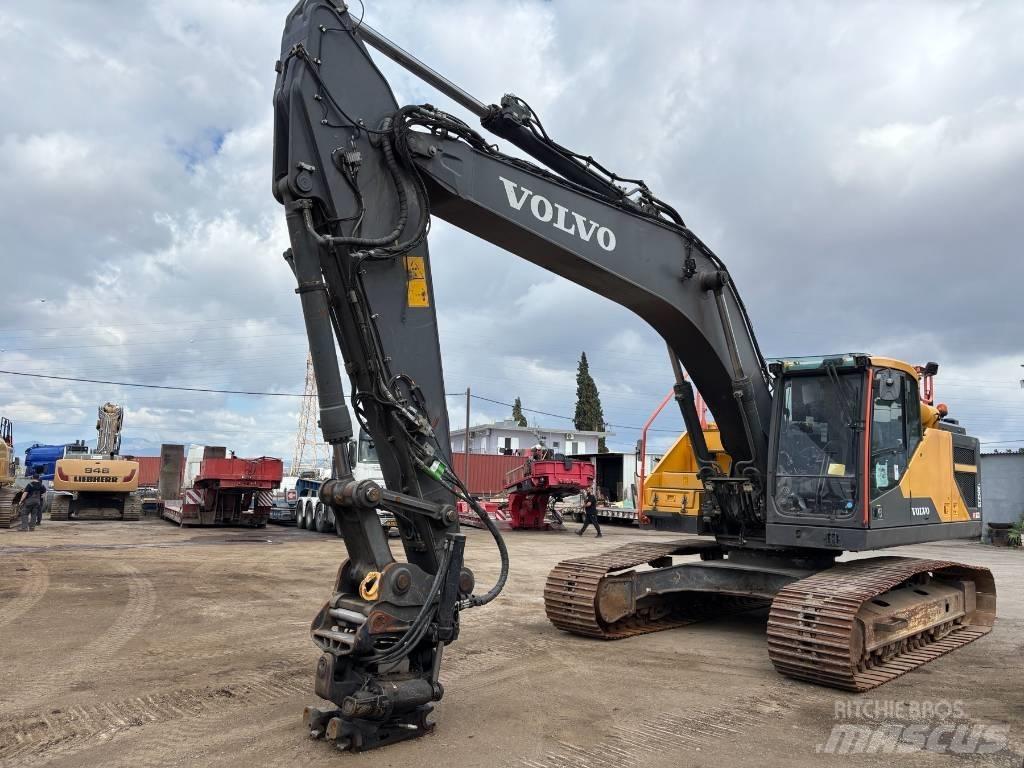 Volvo EC 250 EL Pásová rýpadla