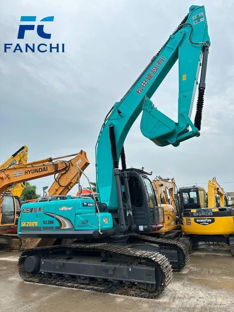 Kobelco SK 200-8 Pásová rýpadla