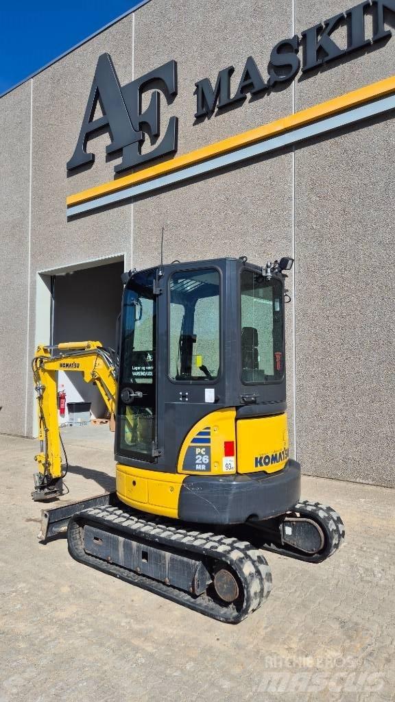 Komatsu PC 26 MR-3 Mini rýpadla < 7t
