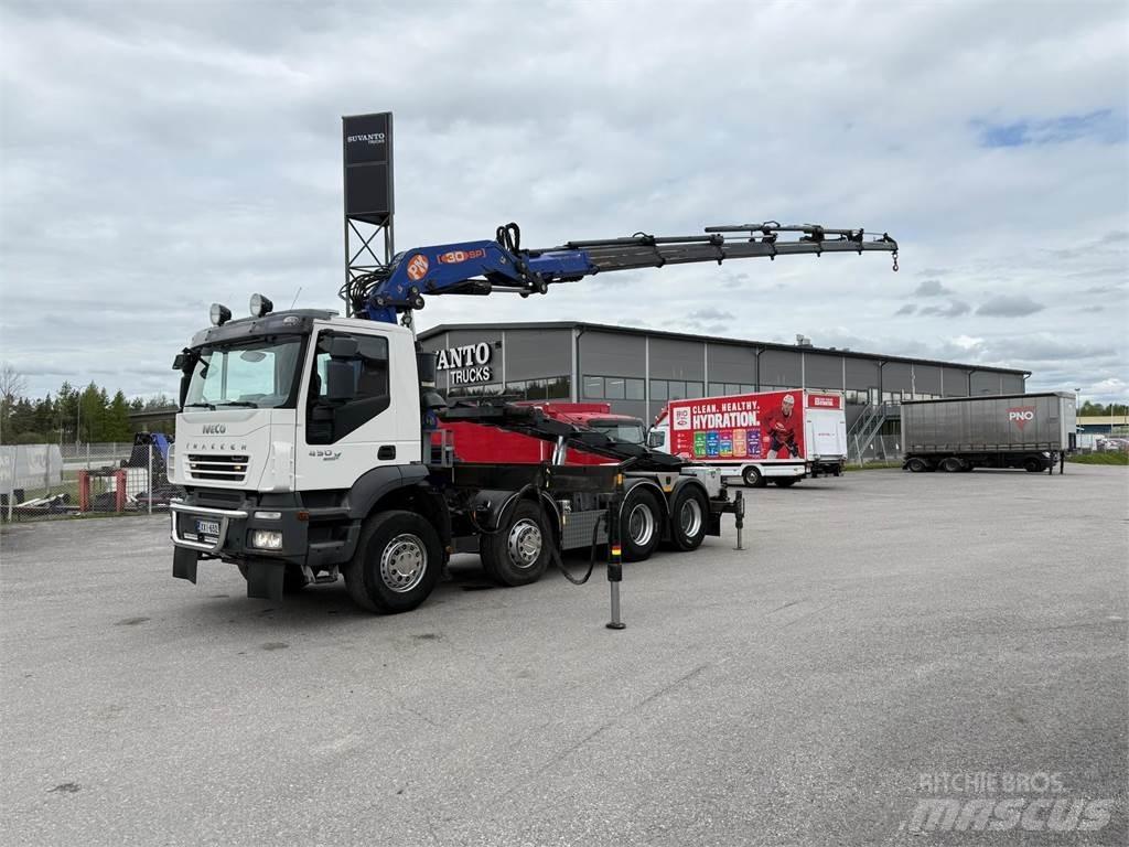 Iveco 410T45 8x4 Autojeřáby, hydraulické ruky