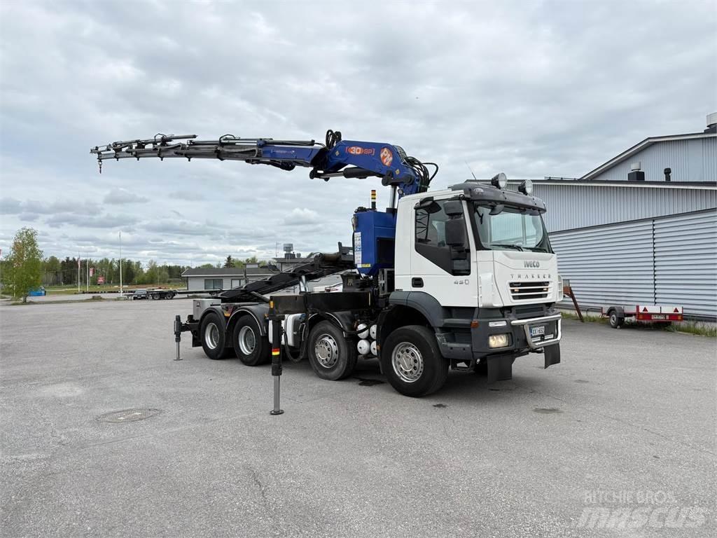 Iveco 410T45 8x4 Autojeřáby, hydraulické ruky