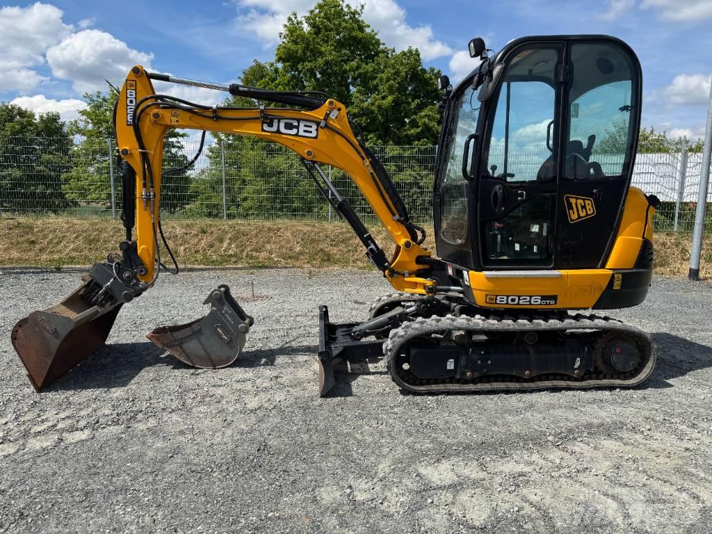 JCB 8026CTS Pásová rýpadla