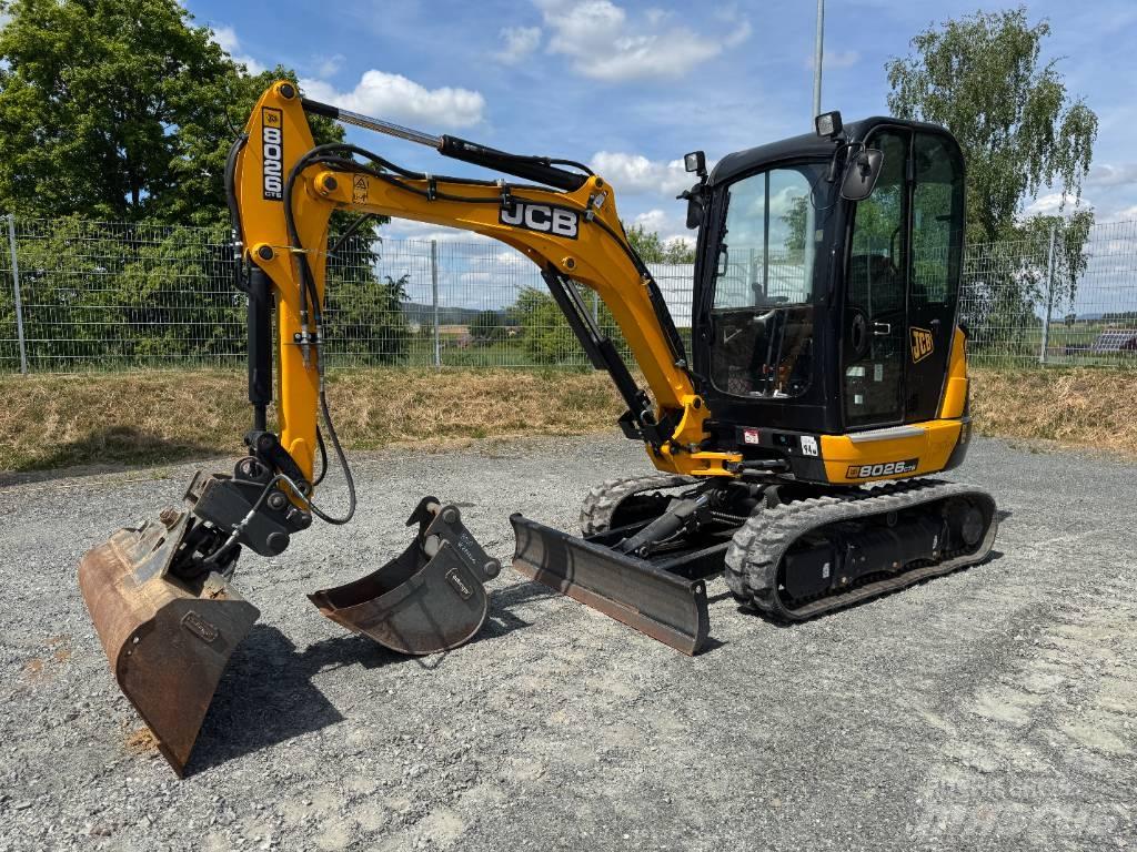 JCB 8026CTS Pásová rýpadla