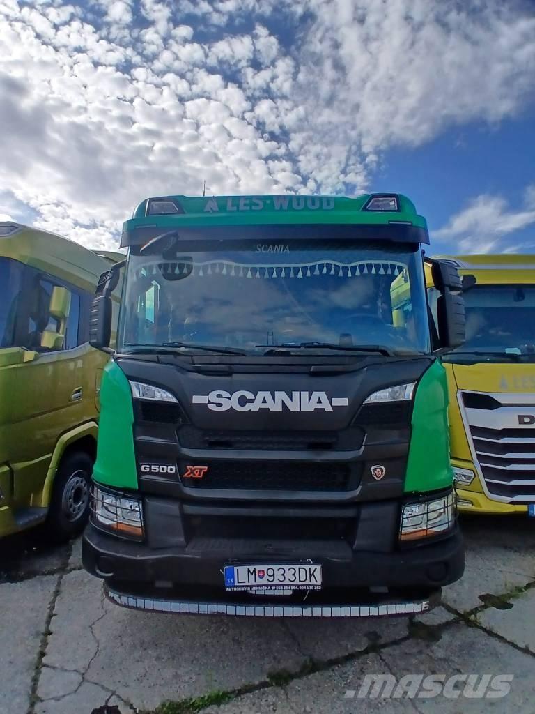 Scania G 500 XT Vozy na přepravu kmenů