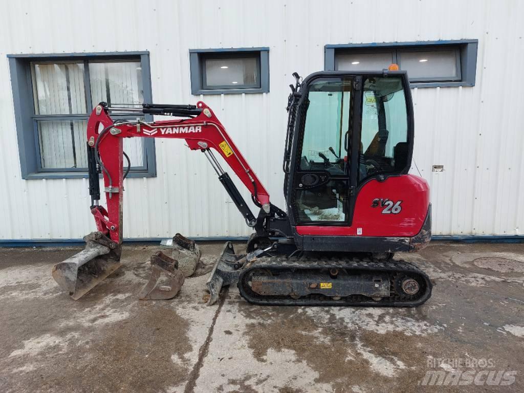 Yanmar SV26 Mini rýpadla < 7t