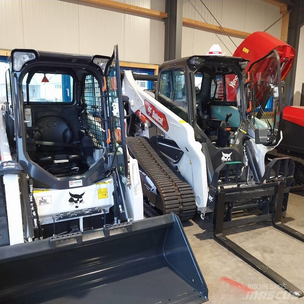 Bobcat T 450E V Smykem řízené nakladače
