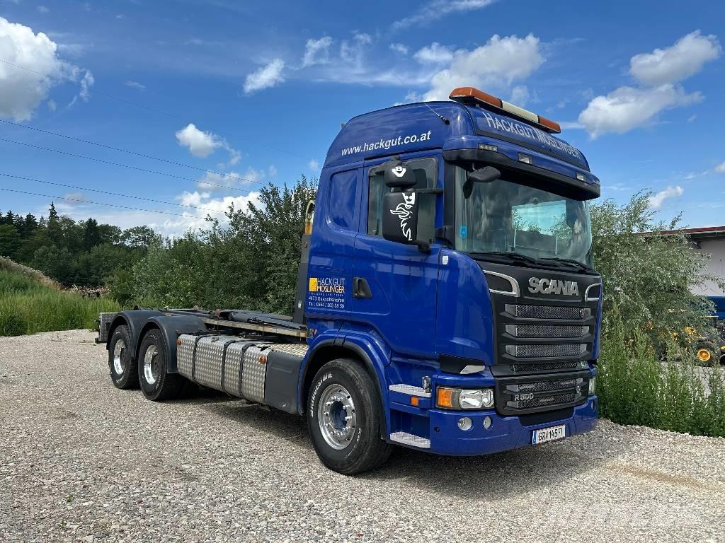 Scania R500 Hákový nosič kontejnerů