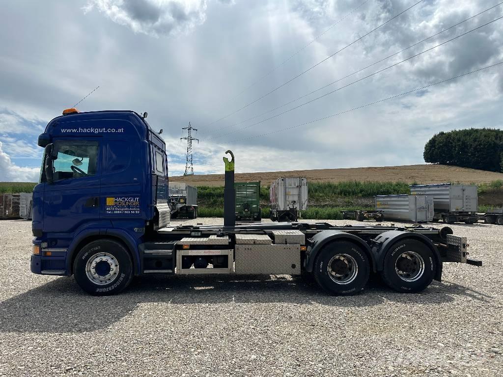 Scania R500 Hákový nosič kontejnerů