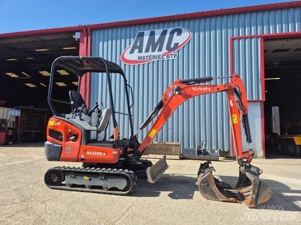 Kubota KX 019-4 Mini rýpadla < 7t