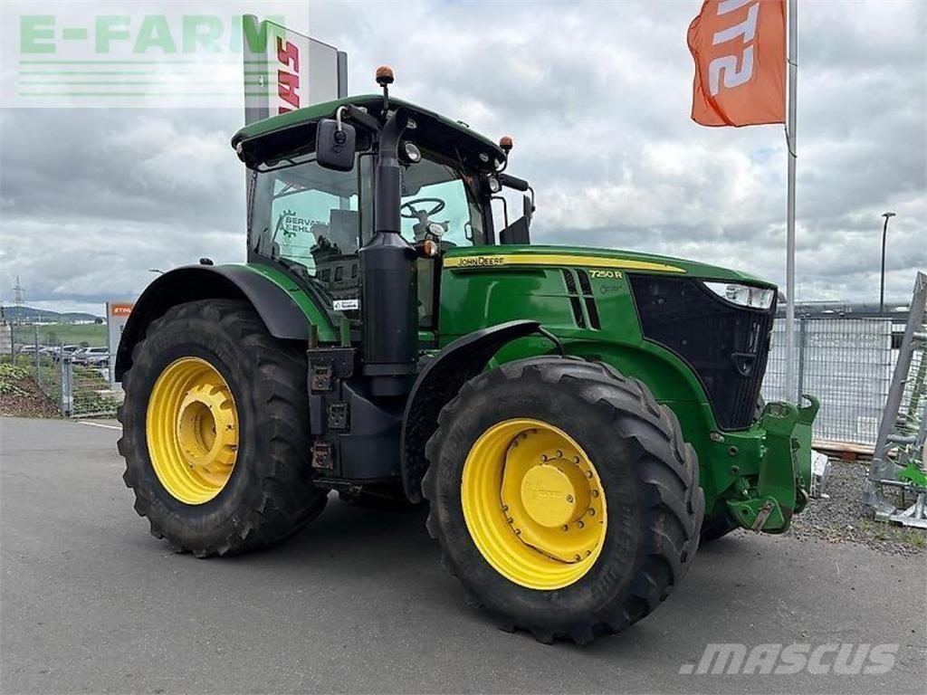 John Deere 7250 r Traktory