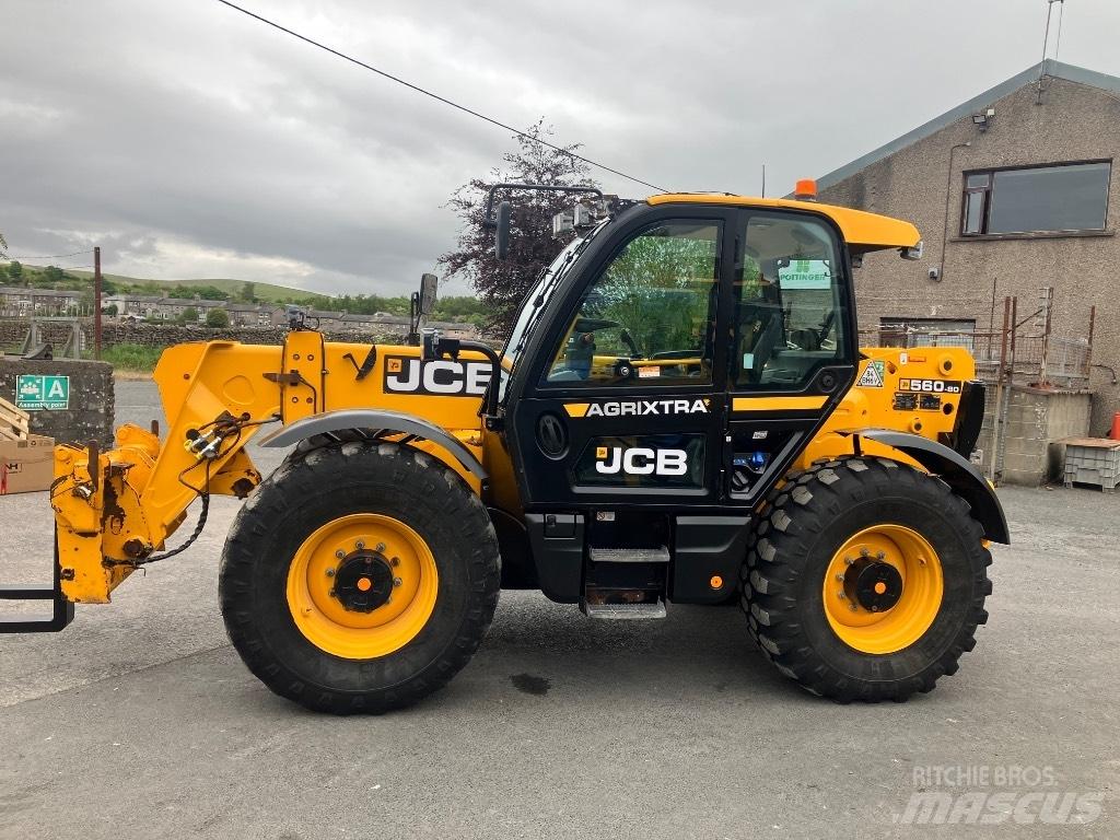 JCB 560-80 Agri Xtra Teleskopické nakladače pro zemědělství