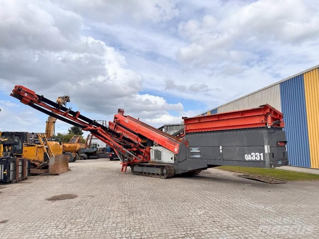Sandvik QA331 NVT Mobilní třídiče