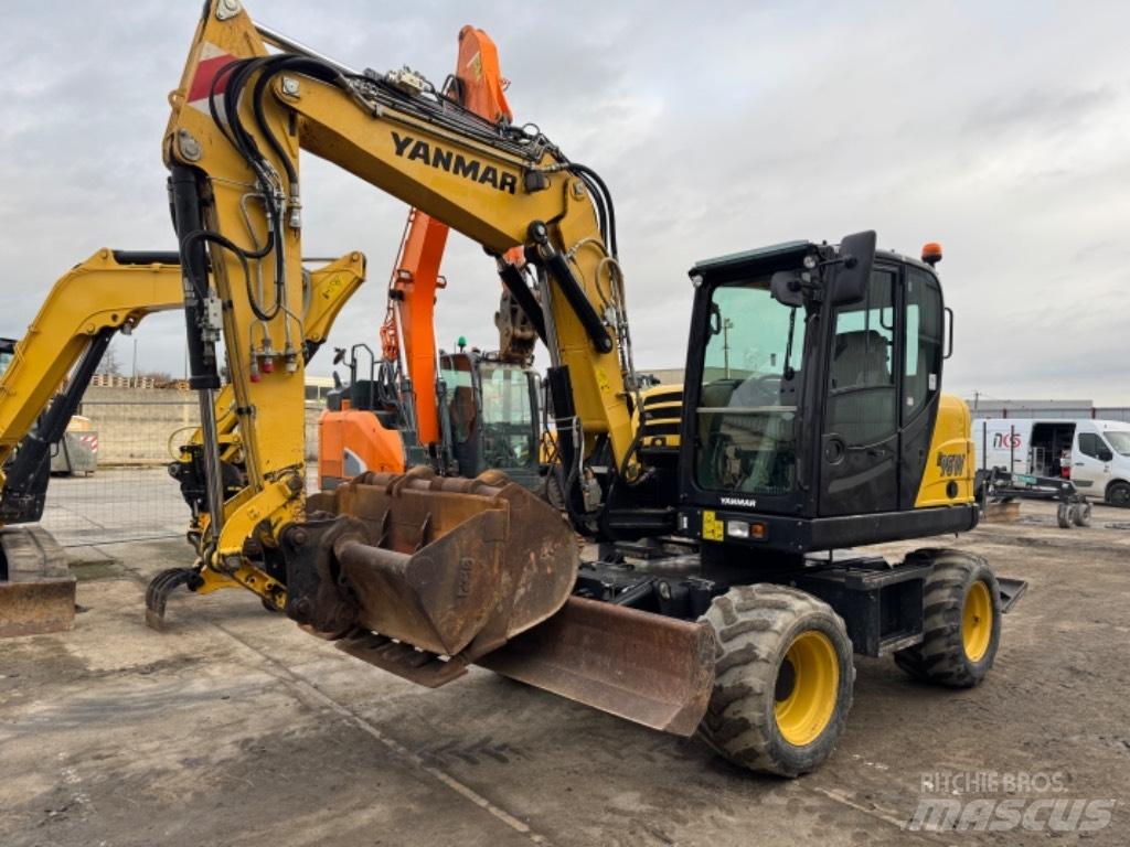 Yanmar B95W (40667) Kolová rýpadla