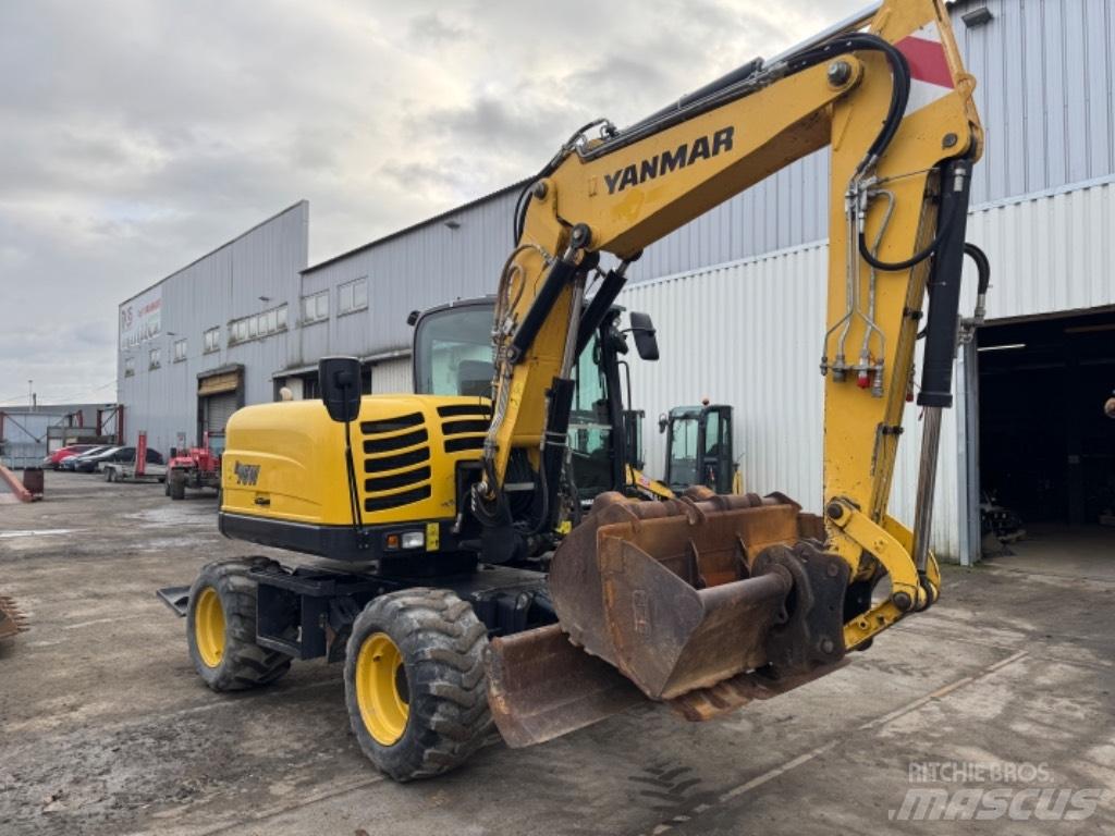 Yanmar B95W (40667) Kolová rýpadla