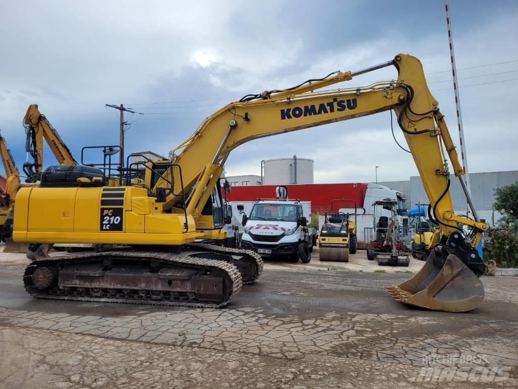 Komatsu PC 210 LC-11 Pásová rýpadla