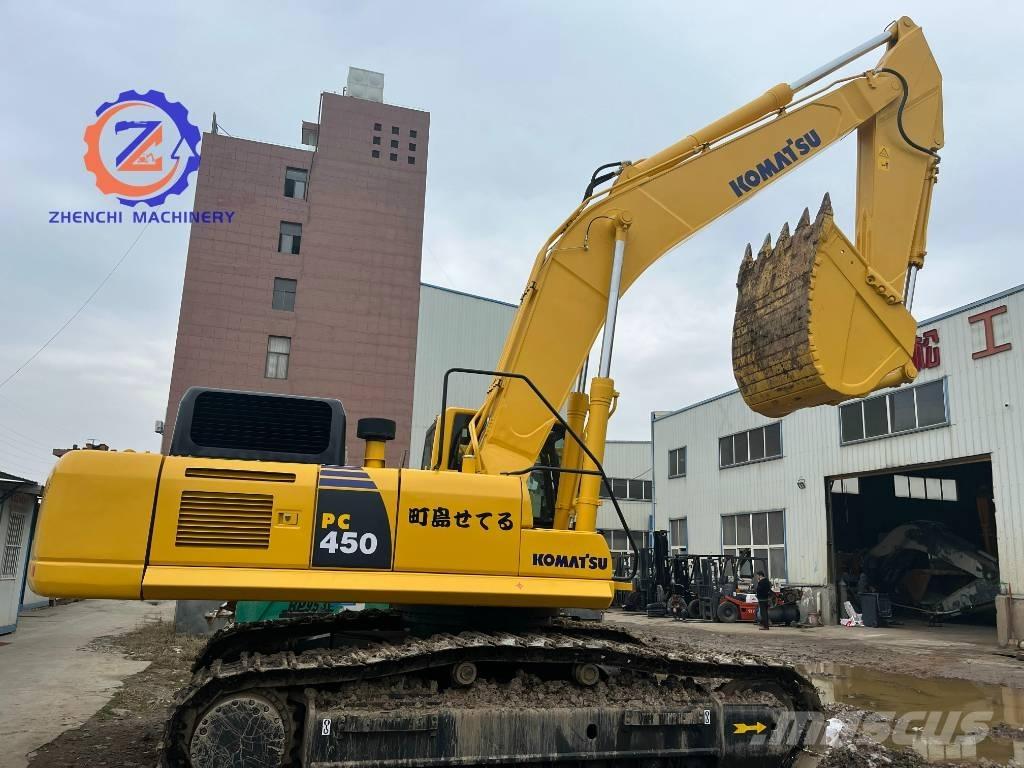 Komatsu PC 450 Pásová rýpadla