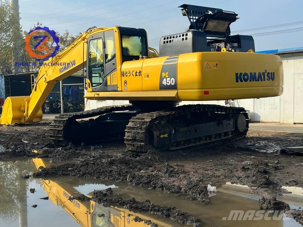 Komatsu PC 450 Pásová rýpadla