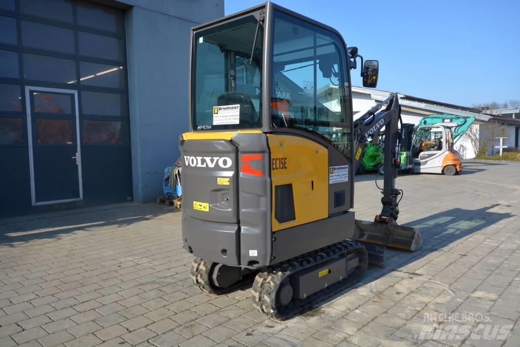 Volvo EC 15 E Mini rýpadla < 7t