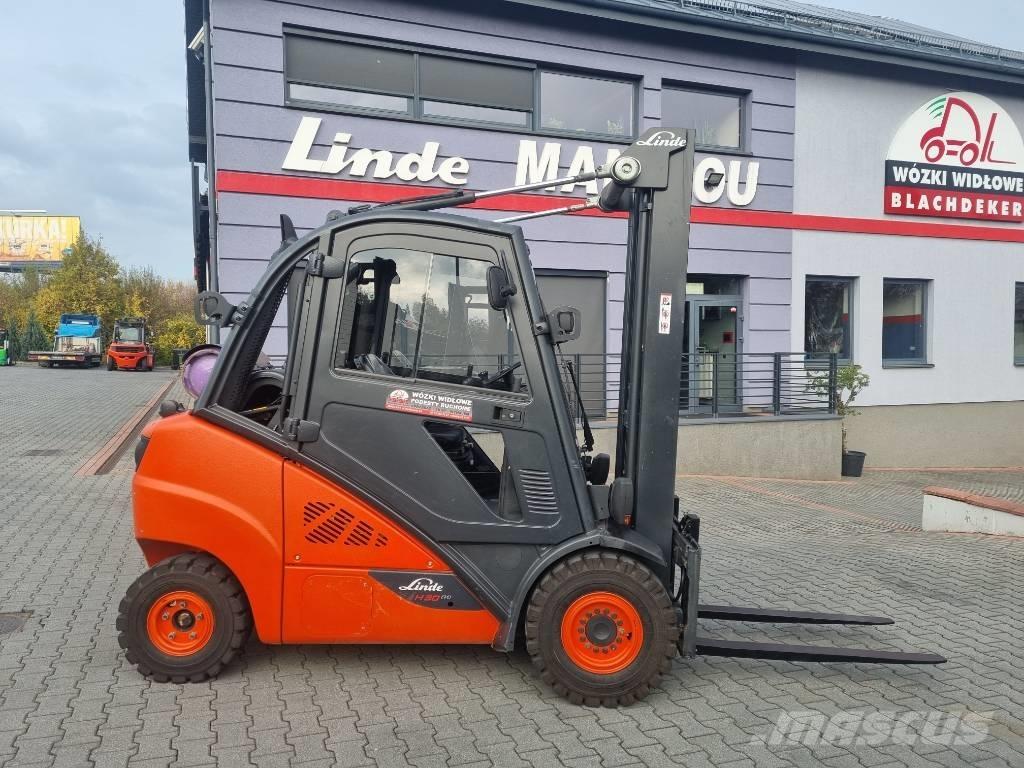 Linde H30T-02 LPG vozíky