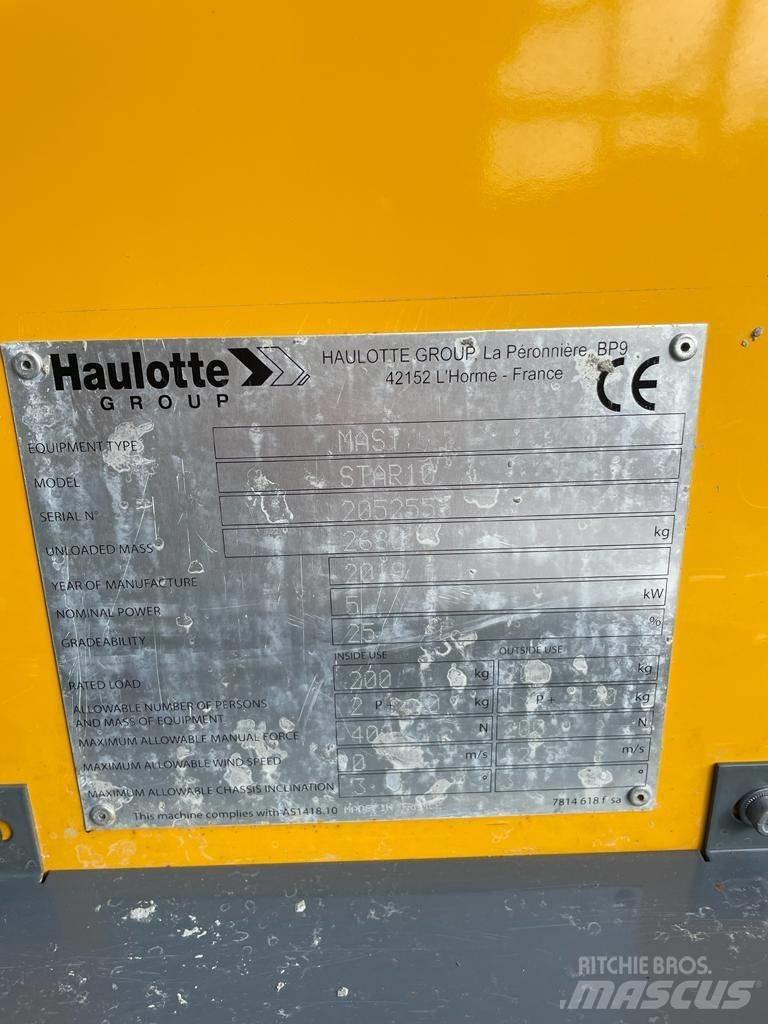 Haulotte Star 10 Vertikální sloupové výtahy