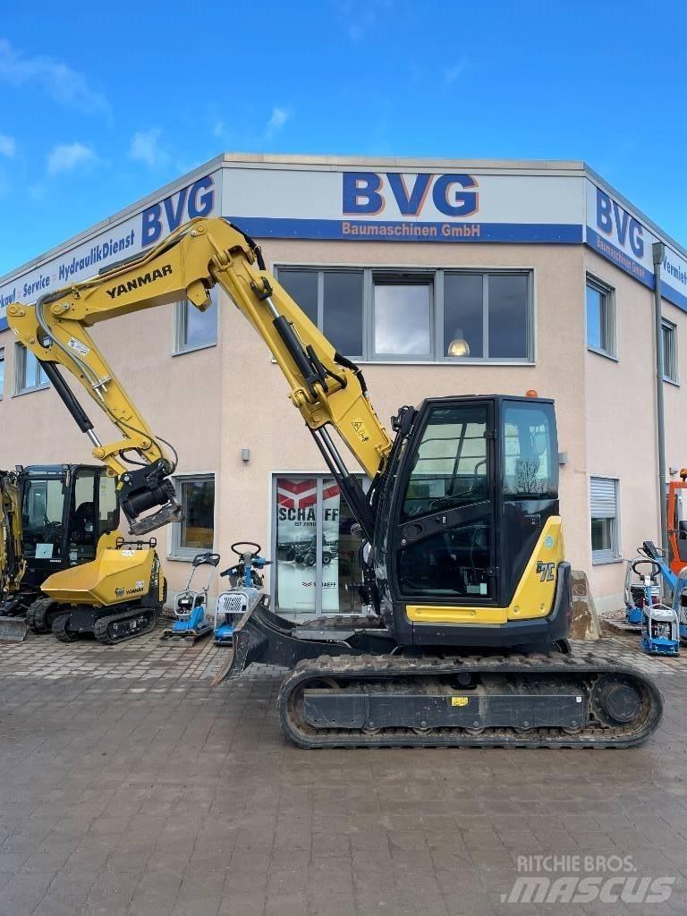 Yanmar B7 Midi rýpadla 7t - 12t