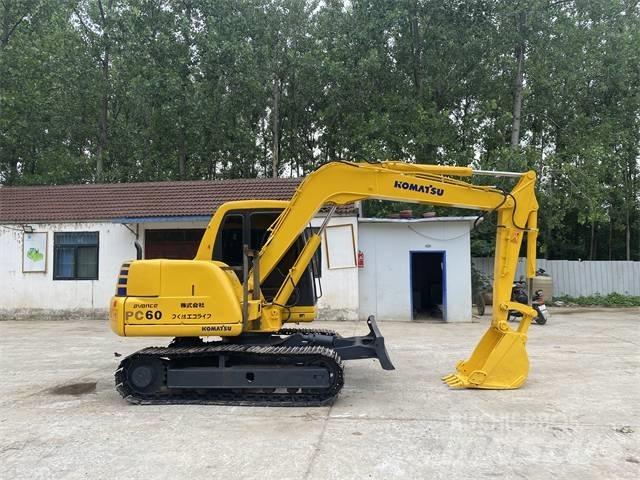 Komatsu PC60-7 Pásová rýpadla