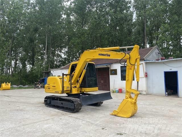 Komatsu PC60-7 Pásová rýpadla