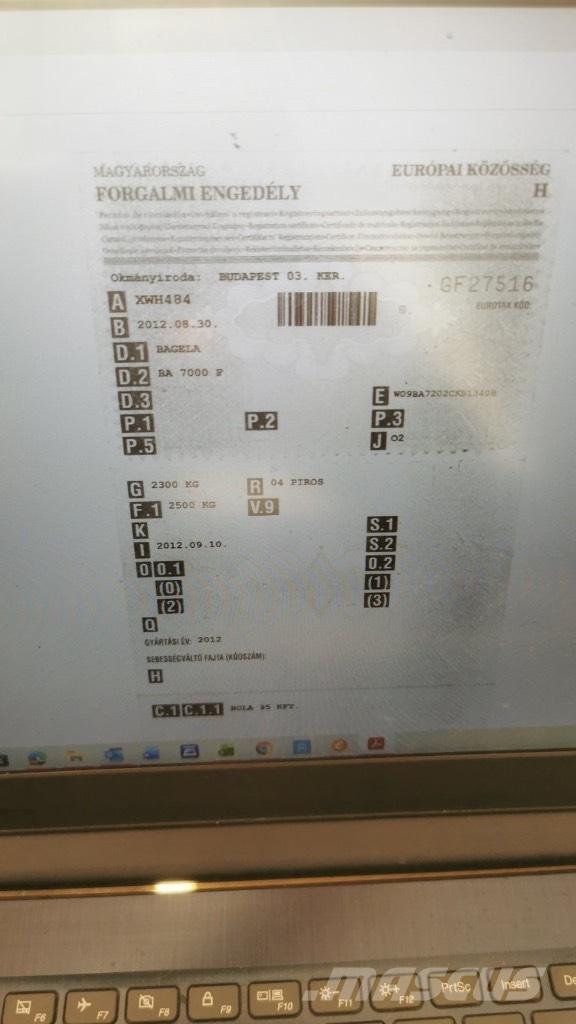 Bagela BA 7000 F Ostatní