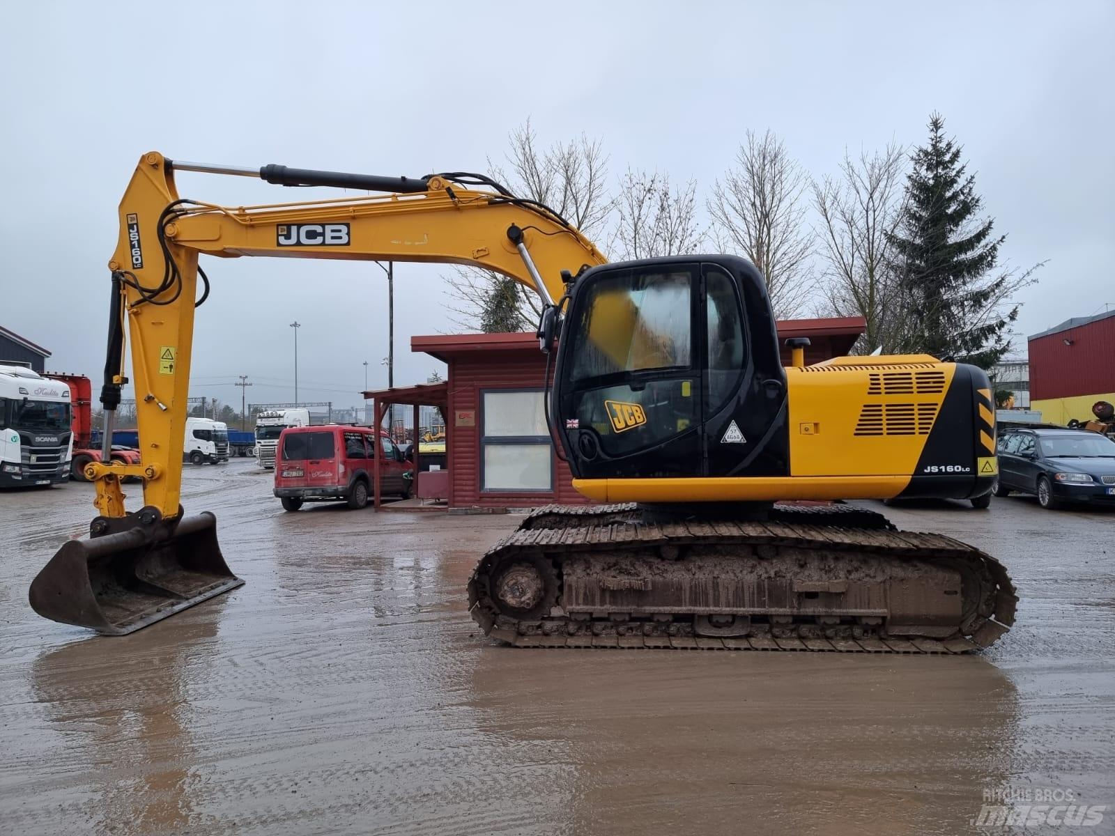 JCB JS 160 LC Pásová rýpadla